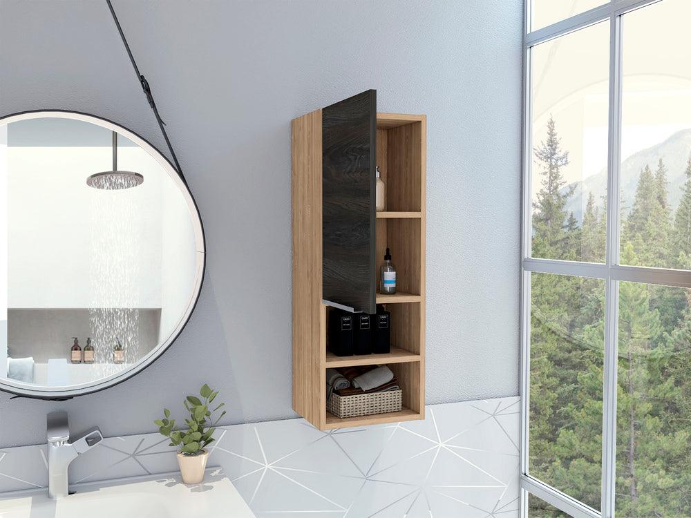 Gabinete De Baño Real color Miel Para Baño X2.