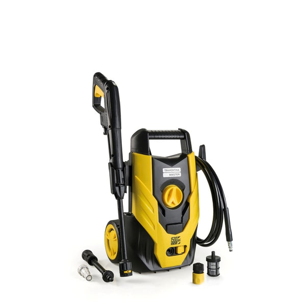 Hidrolavadora a Presión 1200w,Amarillo y Negro