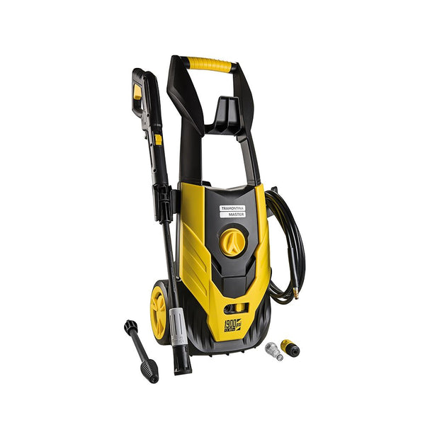 Hidrolavadora a Presión 1400w, Amarillo y Negro