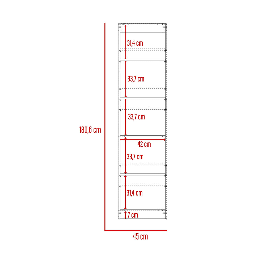 Combo de Bibliotecas Home, Wengue Incluye Tres Bibliotecas sin puertas - VIRTUAL MUEBLES