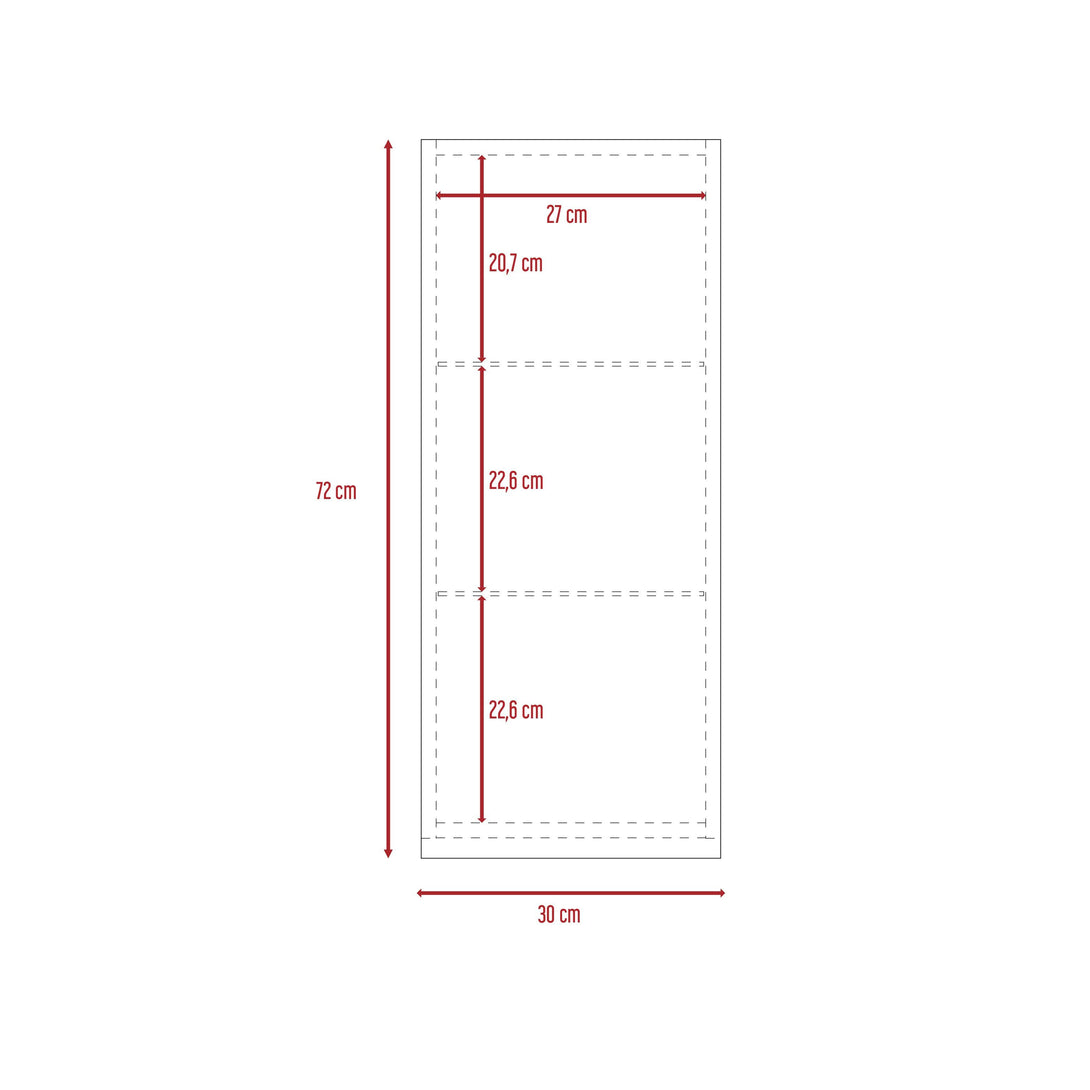 Gabinete de Baño Zielle color Blanco.