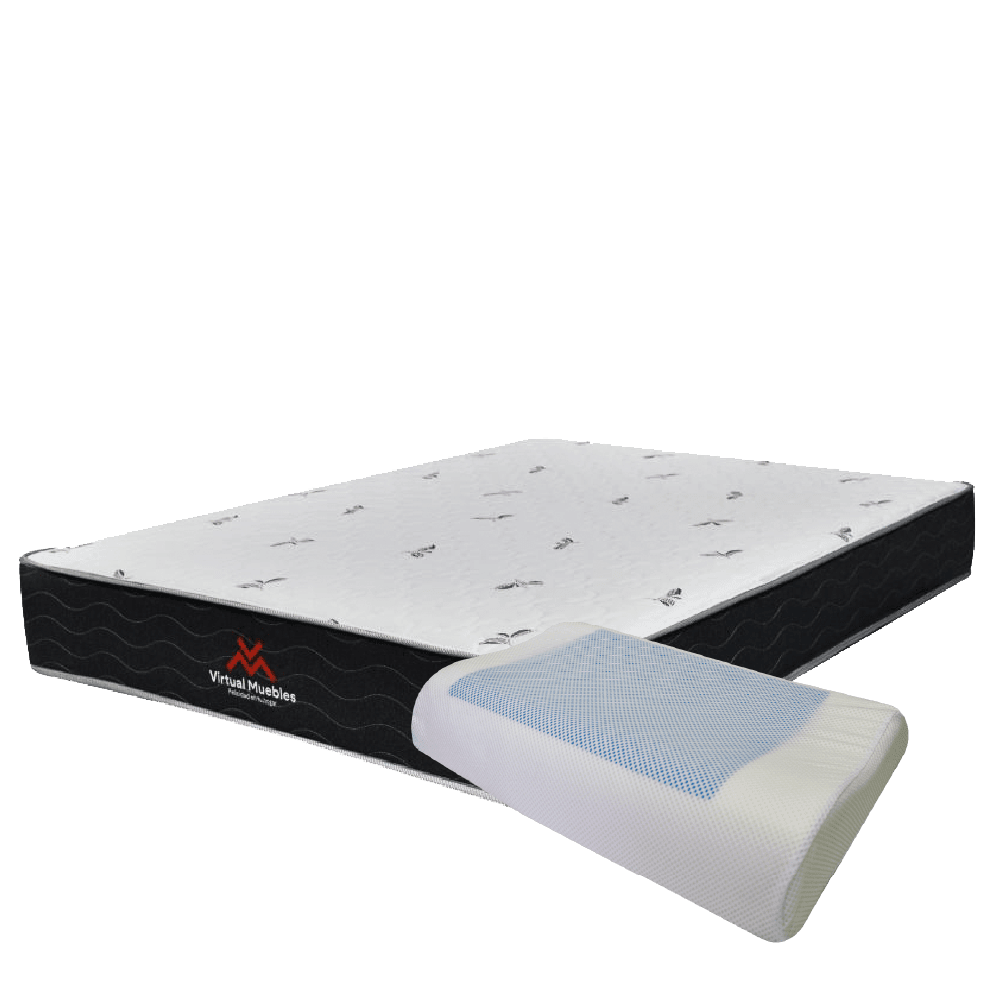 Combo Para Habitación Verona Incluye Colchón de 26 cm y Almohada.