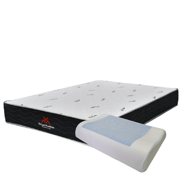 Combo Para Habitación Verona Incluye Colchón de 26 cm y Almohada.