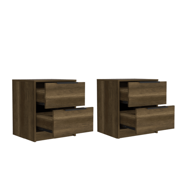 Mesa de Noche Wesley color Cobre para Habitación.