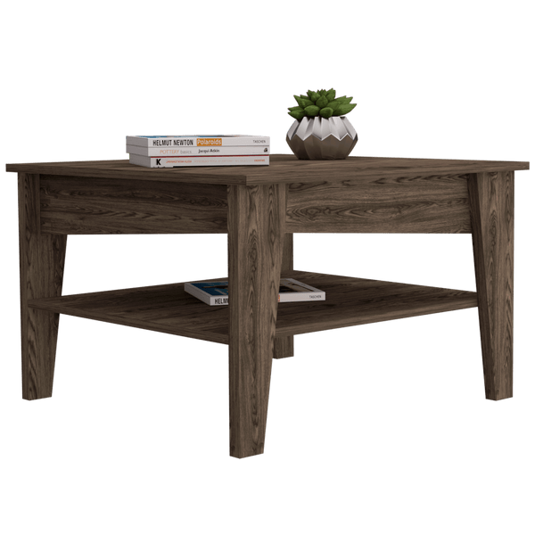 Mesa de Centro Larissa color Chocolate para Sala.