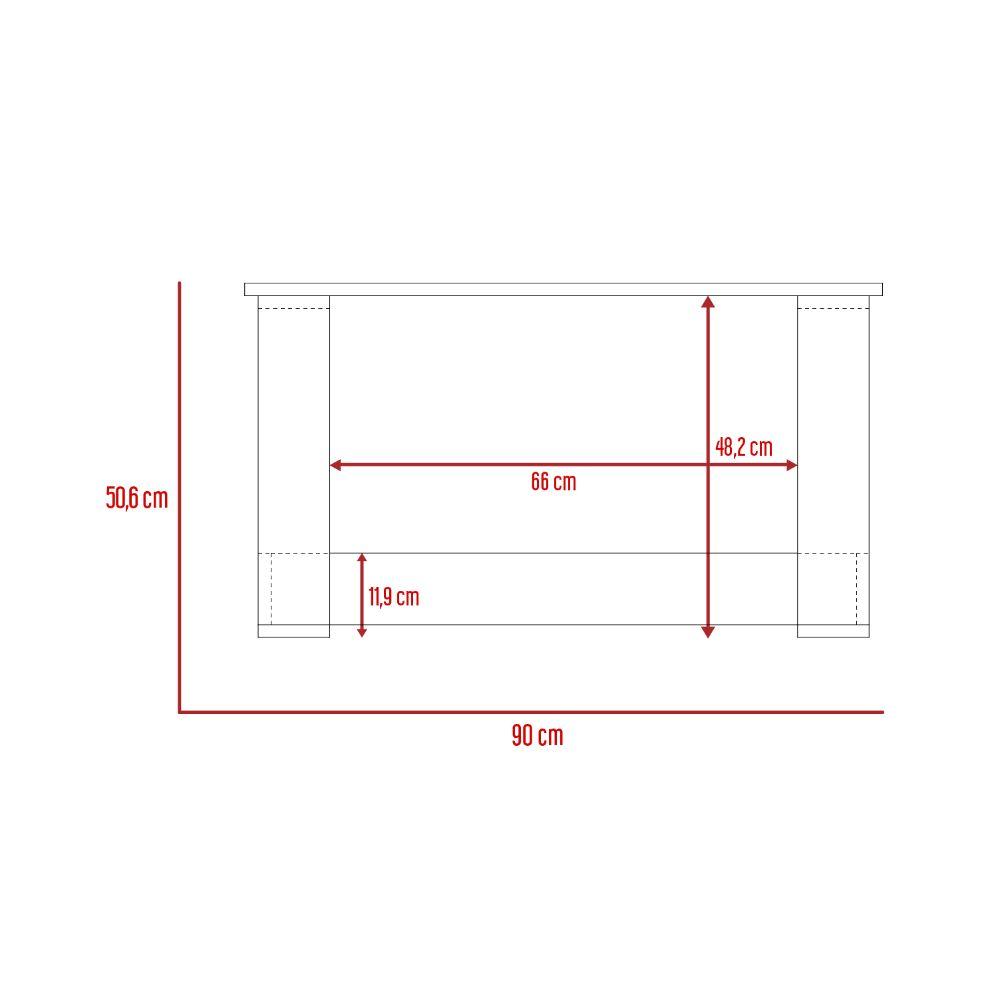 Mesa Infantil Romma color Beige y Blanco para Sala.