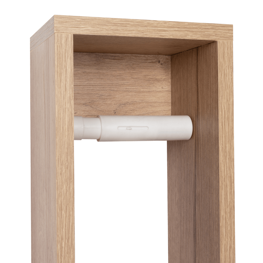 Organizador de Papel Balí, Beige, con almacenamiento para cuatro rollos X2 Unidades - VIRTUAL MUEBLES