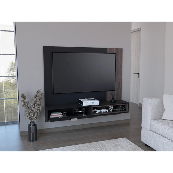 Panel de Tv Mirabella, Wengué y Lenno, de 60"