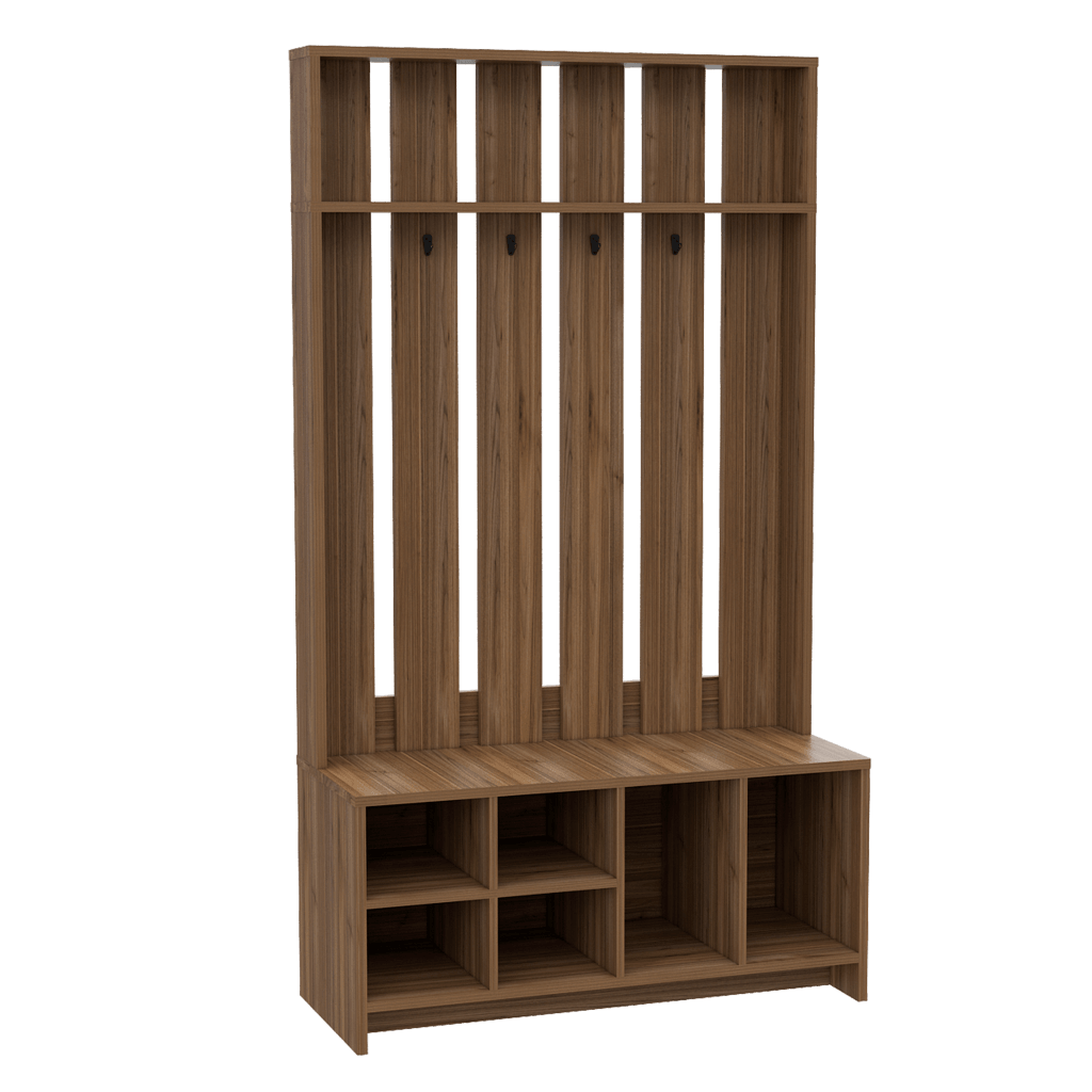 Mueble Auxiliar Recibidor Jaltech color Castano Para Cocina.