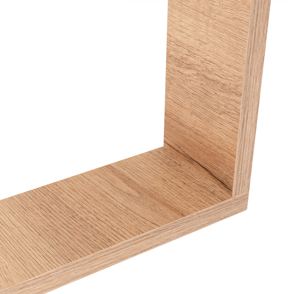 Set de Repisas Rectangulares Utah, Beige, X8 Unidades - VIRTUAL MUEBLES