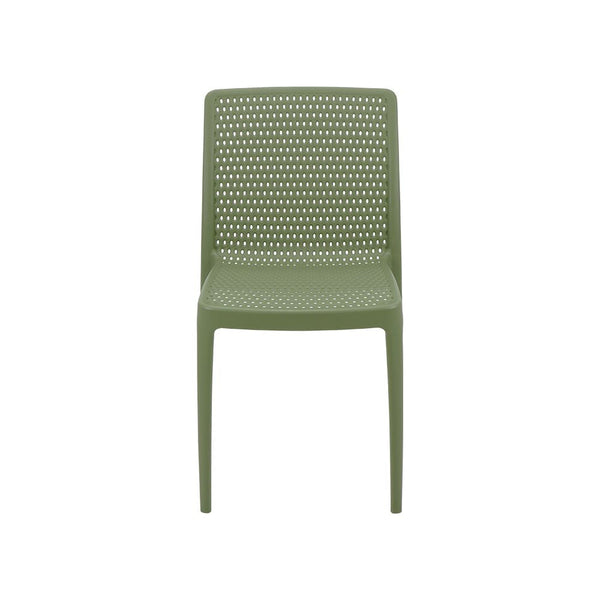 Silla sin Brazos Isabelle, Verde Oliva