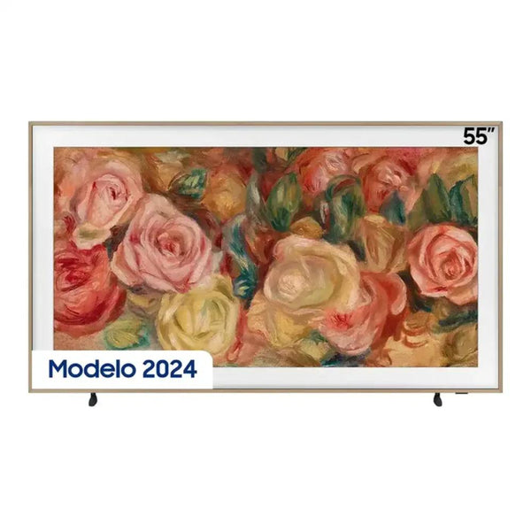 Televisor Samsung 55 pulgadas 3D 4K-UHD QLED The Frame, Negro
