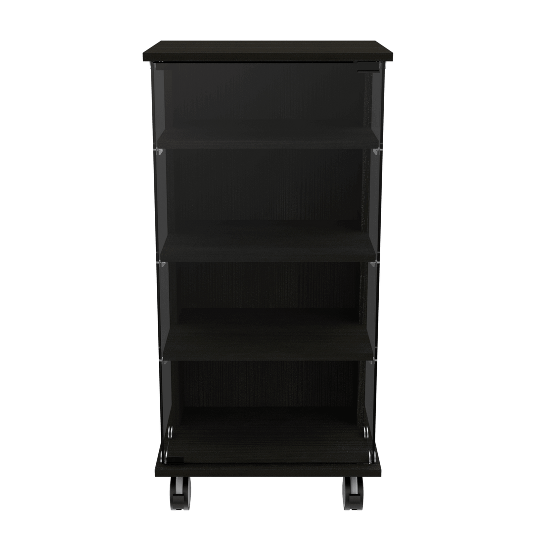 Vitrina Declam color Wengue para Ambientes.