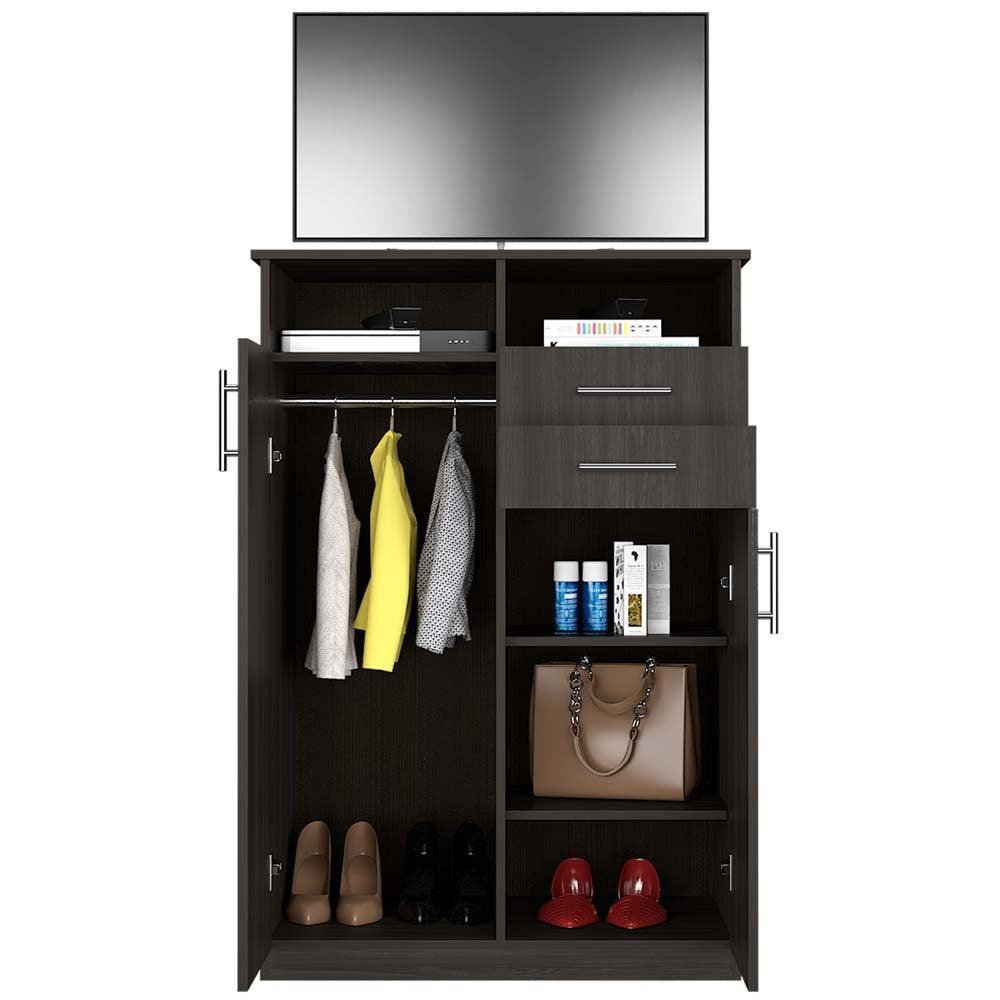 Closet Donat color Grafito para Habitación.