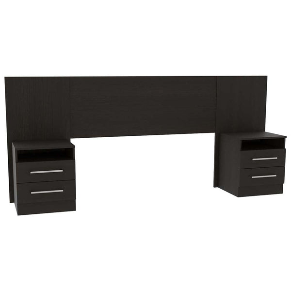 Cabecera Salvador color Wengue para Habitación.