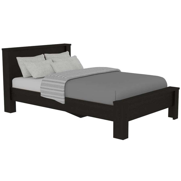 Cama Sencilla Cantabria color Wengue para Habitación.