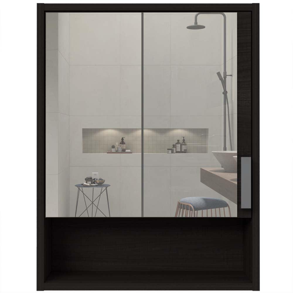 Gabinete de Baño Guido color Gris ahumado.