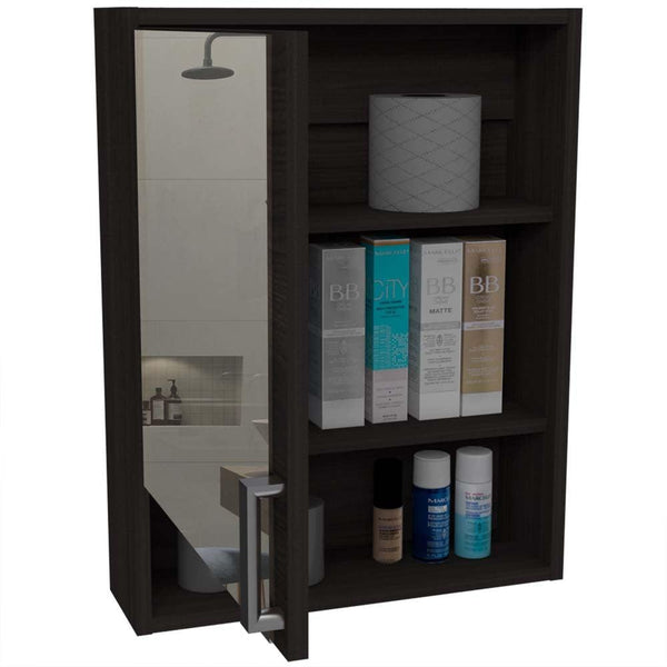 Gabinete de Baño Guido color Gris ahumado.