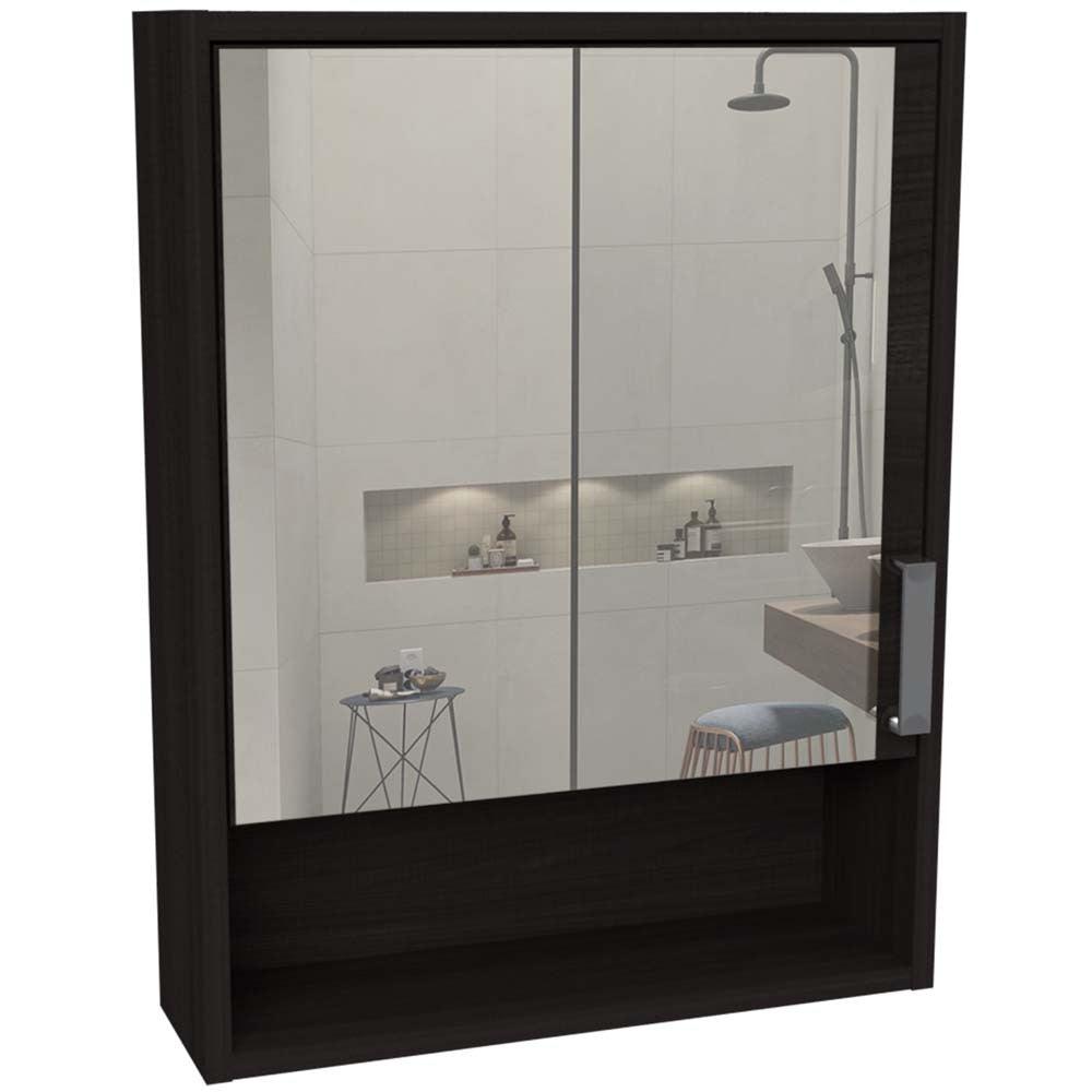 Gabinete de Baño Guido color Gris ahumado.