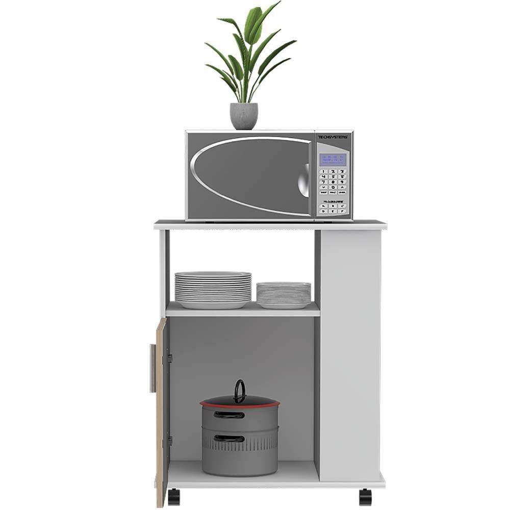 Módulo Microondas Tahara color Beige y Blanco para Cocina.