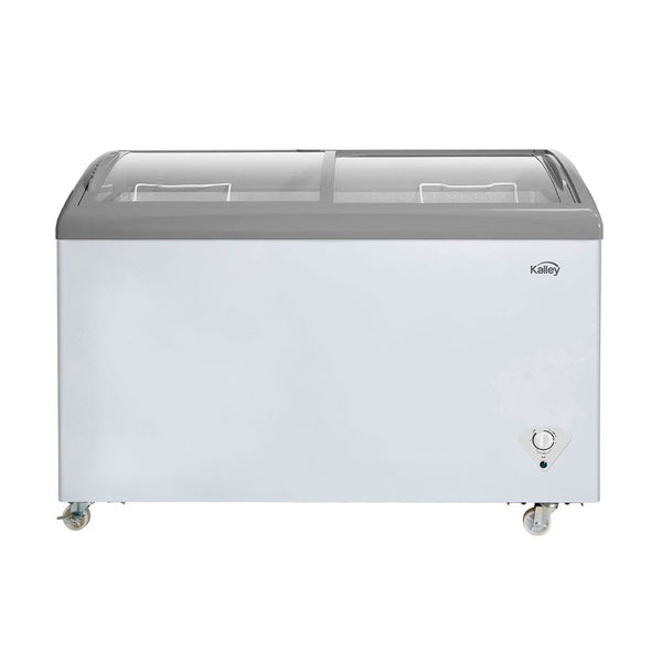 Vitrina Horizontal Kalley 254 Litros K-Vh254L, Color Blanco