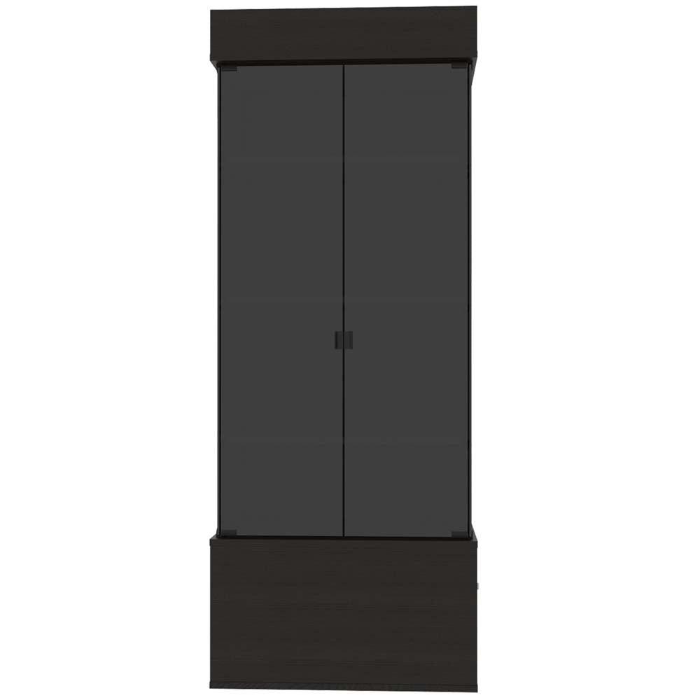 Vitrina Maia color Wengue para Ambientes.